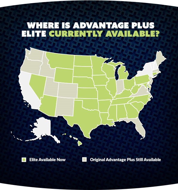 Where is GTL's Advantage Plus Elite Currently Available?
