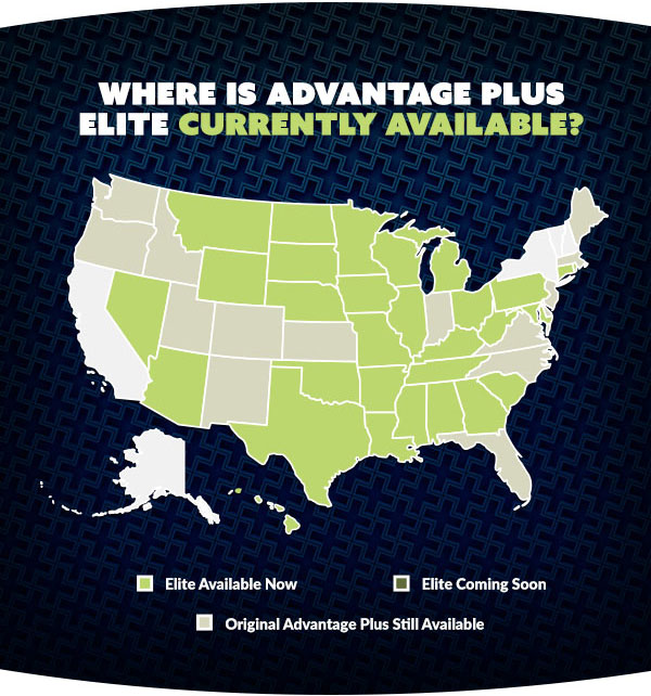 Where is GTL's Advantage Plus Elite Currently Available?