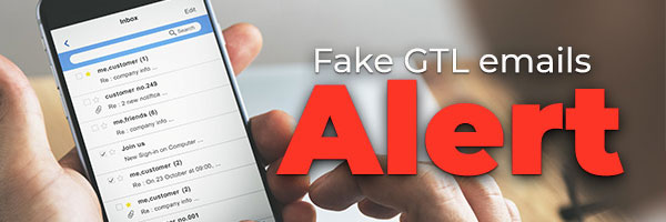 Alert: Fake GTL Emails
