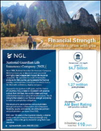 NGL Financial Strength Brochure image