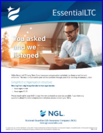 NGL New Compensation Schedule Flyer image