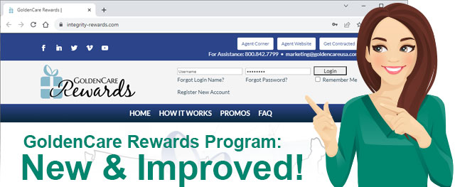 New & Improved: GoldenCare Rewards Program