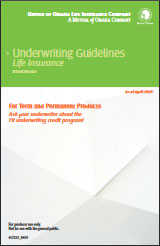Omaha Life Underwriting Guide image