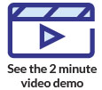 See the 2 minute video demo