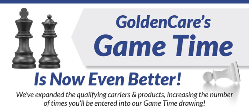 GoldenCare's Q2 2022 GAME TIME Incentive