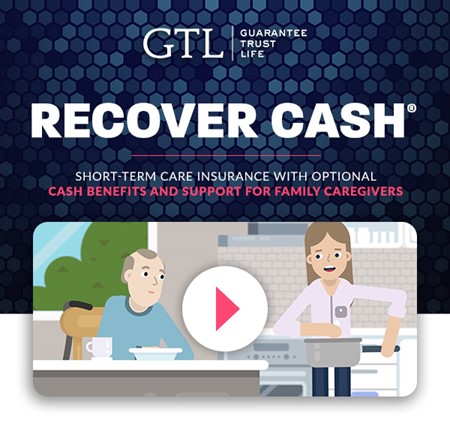 Recover Cash - STC insurance with optional Cash Benefits and support for family caregivers