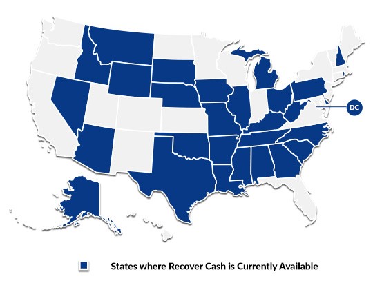 GTL Recover Cash Enhanced State Availability Map