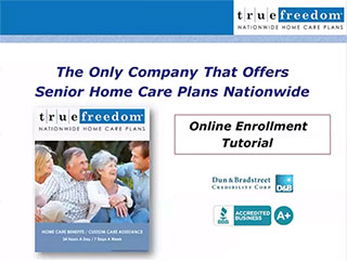 True Freedom e-Enrollment Tutorial video
