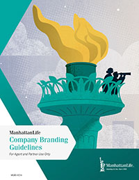 ManhattanLife Company Branding Guidelines Booklet image